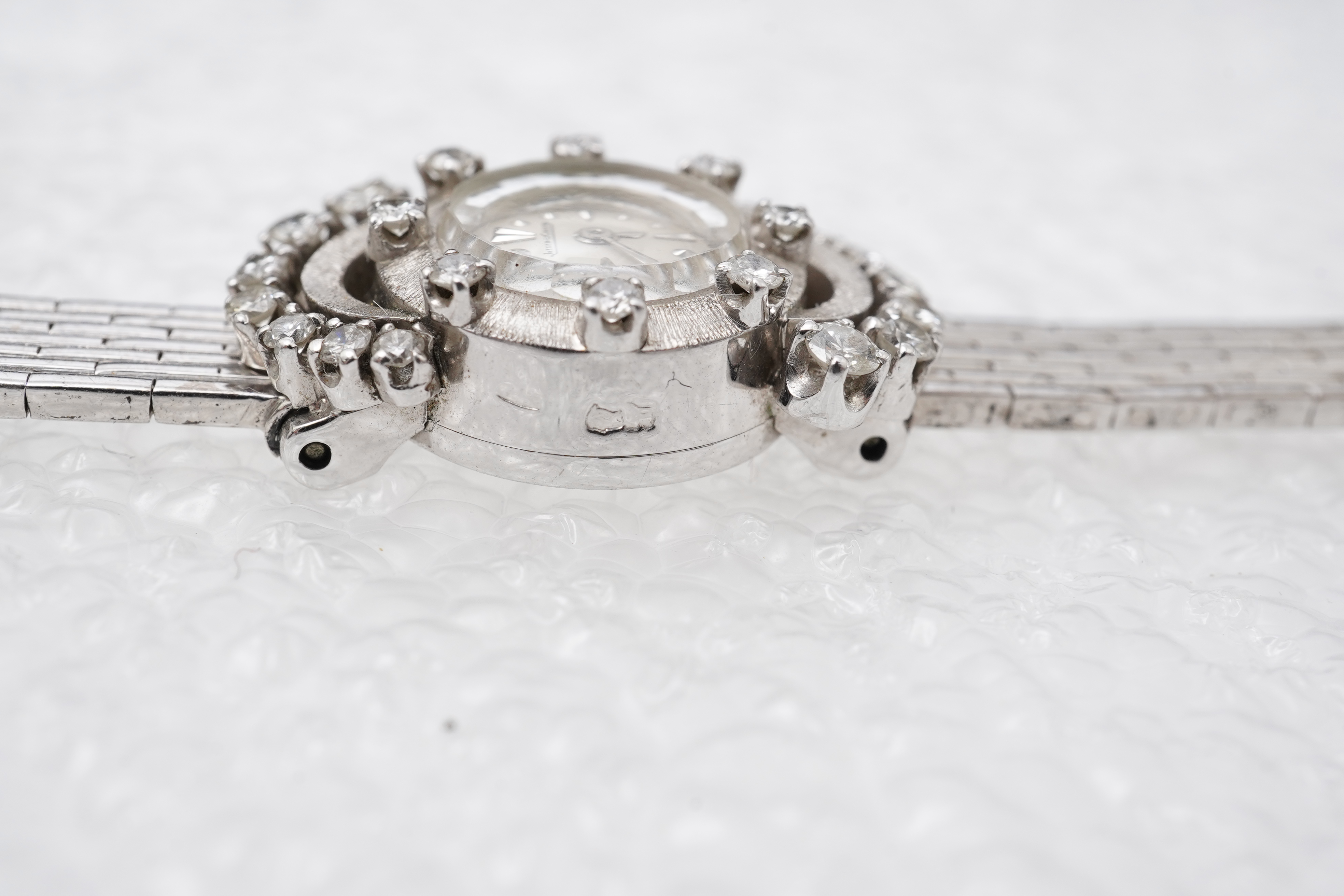 Jaeger-LeCoultre, a lady's diamond cocktail watch, 1960s